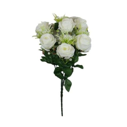 R. ROSA CRISANTEMO X10 BLANCO