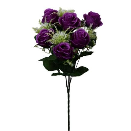 R. RAMO CRISANTEMO X10 MALVA