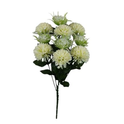 R. CRISTANTEMO POM POM X10 CREMA