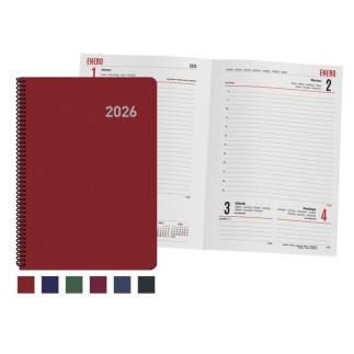 AGENDA PARIS D P 15X21 CON ESPIRAL SURT 2026