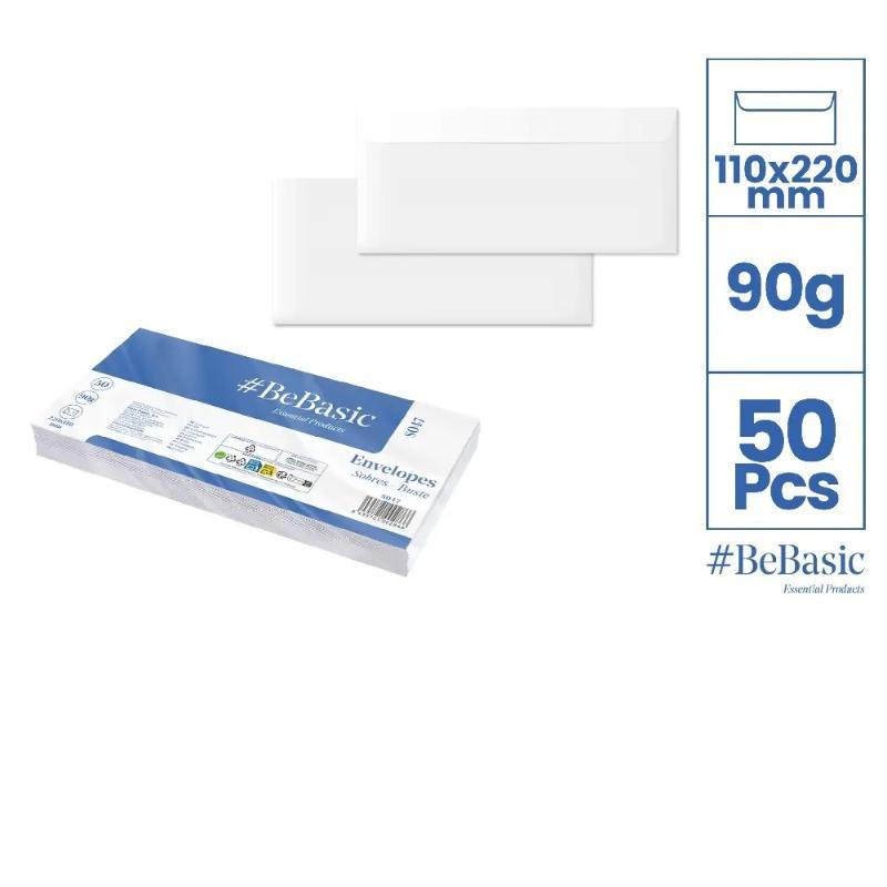 SOBRE COMERCIAL 110X220 MM 50 UDS