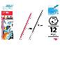 LAPICES DE COLORES ACUARELABLES 12 UDS