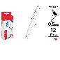 PORTAMINAS METALICO 0.5 MM BLANCO