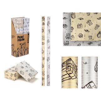 ROLLO PAPEL REGALO 70X200 REGALOS SURT