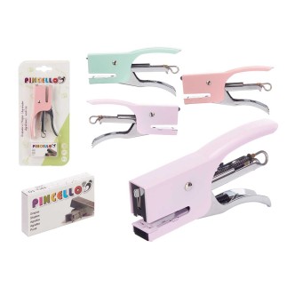 GRAPADORA 500 GRAPAS SURT 3 COLORES 10.5 CM