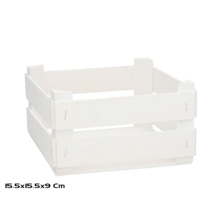 CAJA BLANCA 15.5X15.5X9 CM