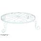 SOPORTE MACETA LUNA 30.5X7.9 CM BLANCO