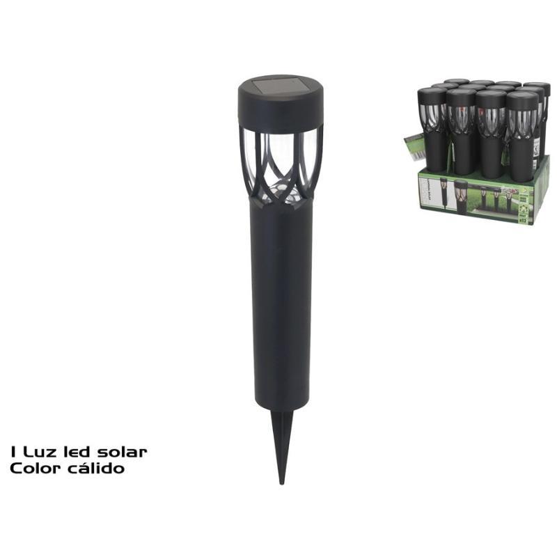 LAMPARA SOLAR TORRE PLS 1 LED 40X7X7 CM