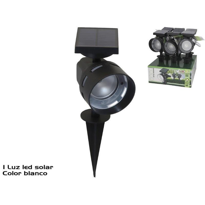 LAMPARA SOLAR PLS FOCO 1 LED 23.5X9X9 CM