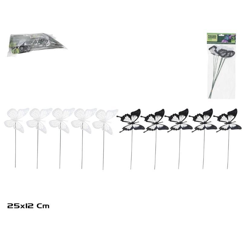 PINCHO X10 PCS MARIPOSA NEO 25X12 CM