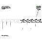 PINCHO X10 PCS MARIPOSA NEO 25X12 CM