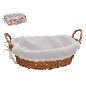 CESTA ASAS ARTEMISA 26X20X12.5 CM OVAL