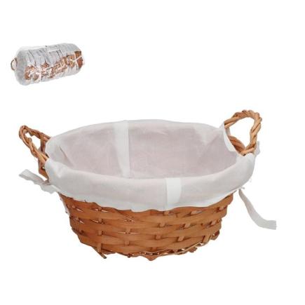 CESTA ASAS ARTEMISA 20X12 CM REDONDA