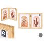 PORTAFOTO DOBLE EFECTO BAMBU 15X20 CM