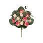CONJUNTO ROSA-CAPULLO X11-56 CM FUCSIA