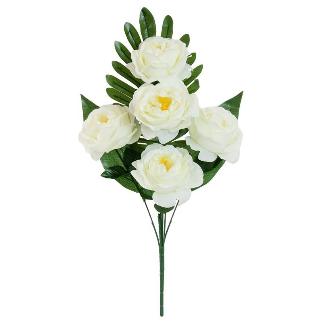 CONJUNTO PEONIA X5-50 CM BLANCO