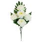 CONJUNTO PEONIA X5-50 CM BLANCO