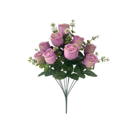RAMO CAPULLOS X9-45 CM VIOLETA