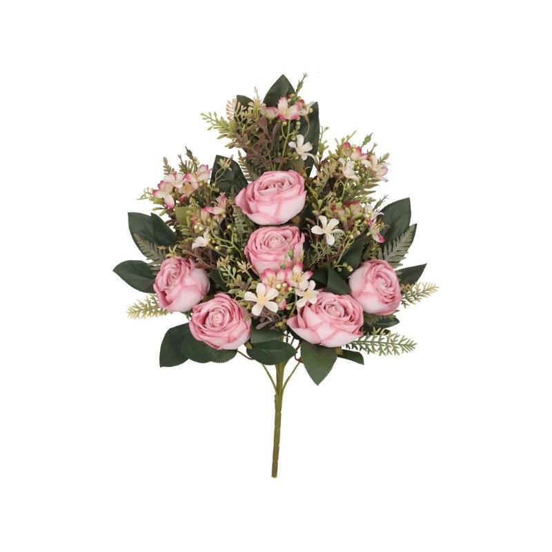 CONJUNTO ROSAS-MIX (A) X 12-56 CM ROSA