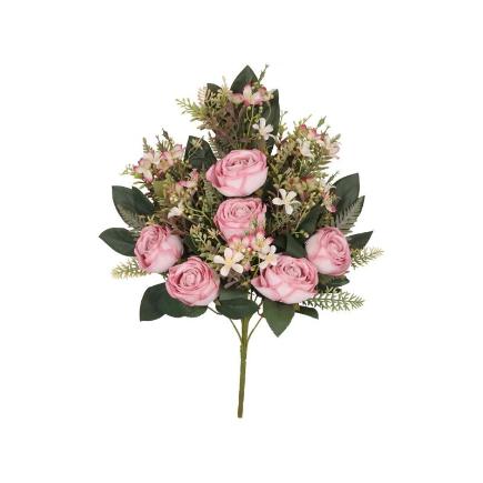 CONJUNTO ROSAS-MIX (A) X 12-56 CM ROSA