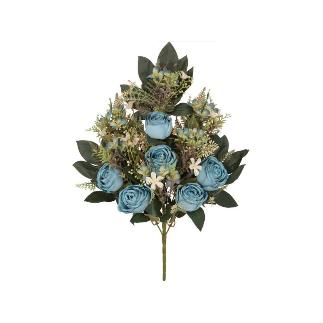 CONJUNTO ROSAS-MIX (A) X 12-56 CM AZUL