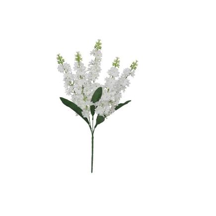 RAMO LILAS X5-54 CM BLANCO