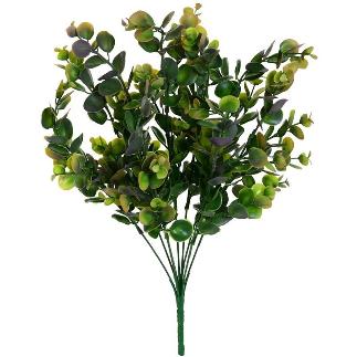 RAMO RELLENO EUCALYPTUS X9-49 CM VIOLETA