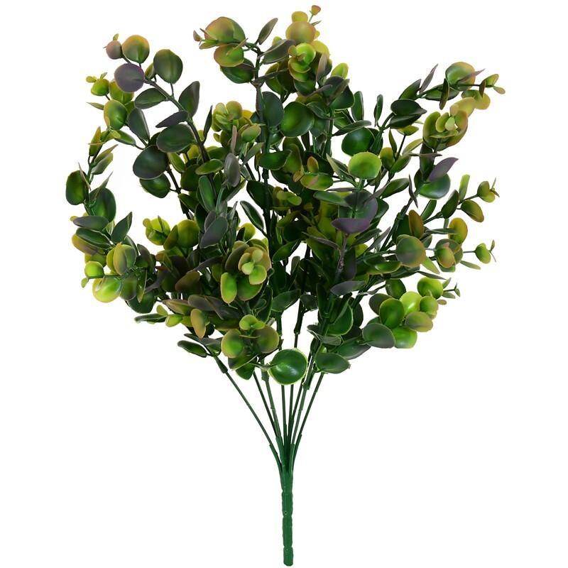 RAMO RELLENO EUCALYPTUS X9-49 CM VIOLETA