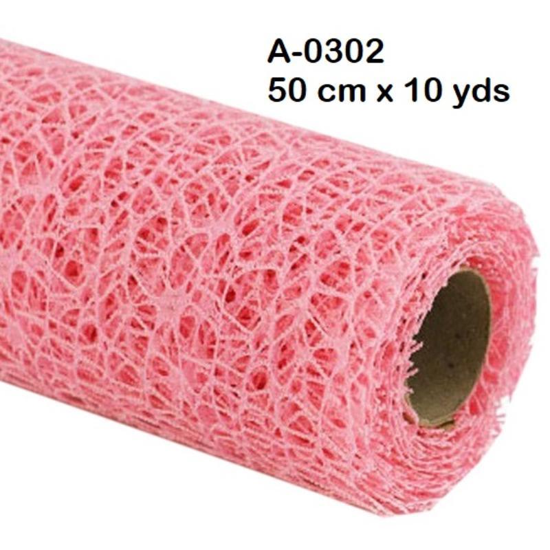 BOBINA SPYDER 50 CM X 5 YARDAS ROSA