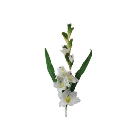 VARA GLADIOLO SATIN BLANCO