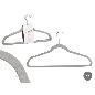 SET 6 PERCHAS FLOCADA GRIS