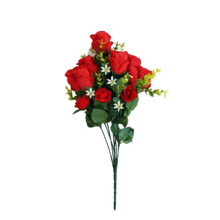 RAMO CAPULLOS X9 48 CM ROJO