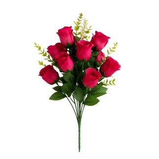 RAMO CAPULLOS X9 48 CM FUCSIA