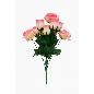 RAMO ROSAS/CAPULLOS X10 46 CM ROSA
