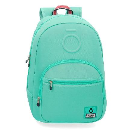MOCHILA 46 CM BASIC TURQUESA ENSO