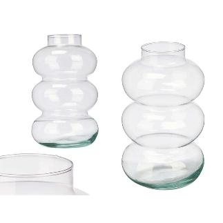 JARRON CRISTAL BURBUJA 35 CM