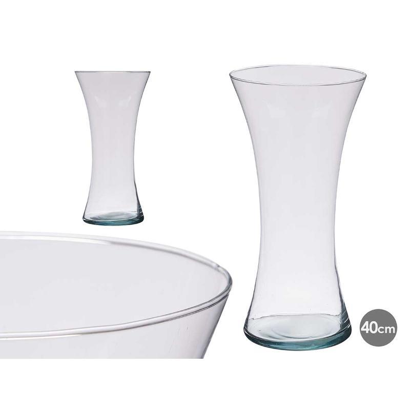 JARRON CRISTAL BOCA ABIERTA 40 CM