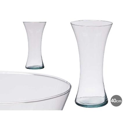 JARRON CRISTAL BOCA ABIERTA 40 CM