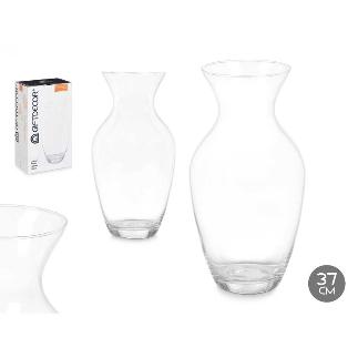 JARRON CRISTAL CUELLO ESTRECHO 37 CM