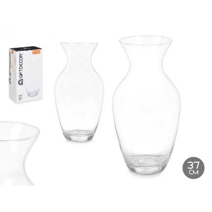 JARRON CRISTAL CUELLO ESTRECHO 37 CM