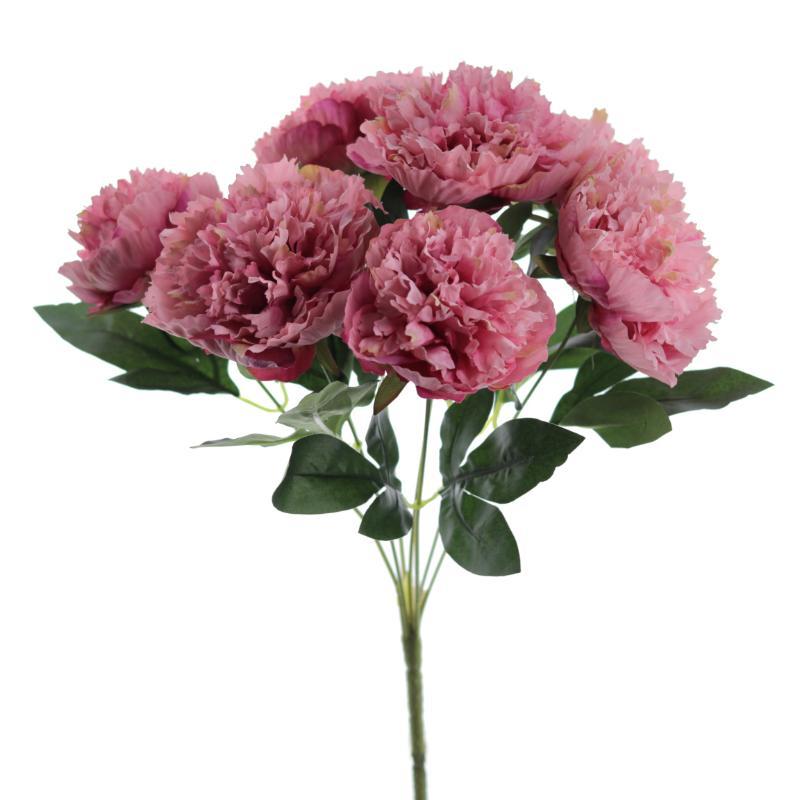 RAMO PEONIAS FUCSIA