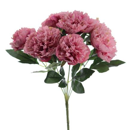 RAMO PEONIAS FUCSIA