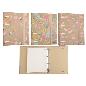CARPETA KRAFT 4 ANILLAS SPRING FLOWERS A4