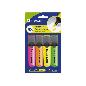 MARCADOR FLUORESCENTE LONG-LIFE 4 COLORES NEON