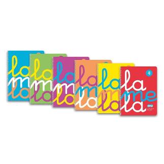 CUADERNO PP LAMELA Fº80H C 4 MM 7FTP04S6