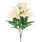 RAMO LILIUM 9 TALLOS 51 CM CREMA