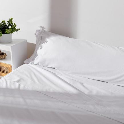 FUNDA ALMOHADA KARAMELO 090 CM BLANCO