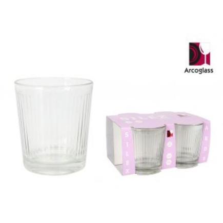 PRB SET 4 VASOS 360CC SILEX AROS