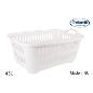 CESTA ROPA C/ASAS 45 L COVER LINE BLANCO
