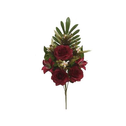 CONJUNTO ROSE-LILY AUTUMN X9-52 CM ROJO